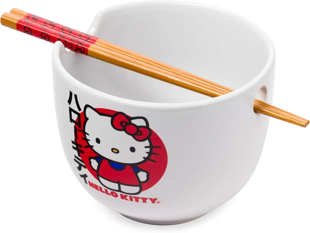 HK Noodle Bowl w/Chopstick 5"